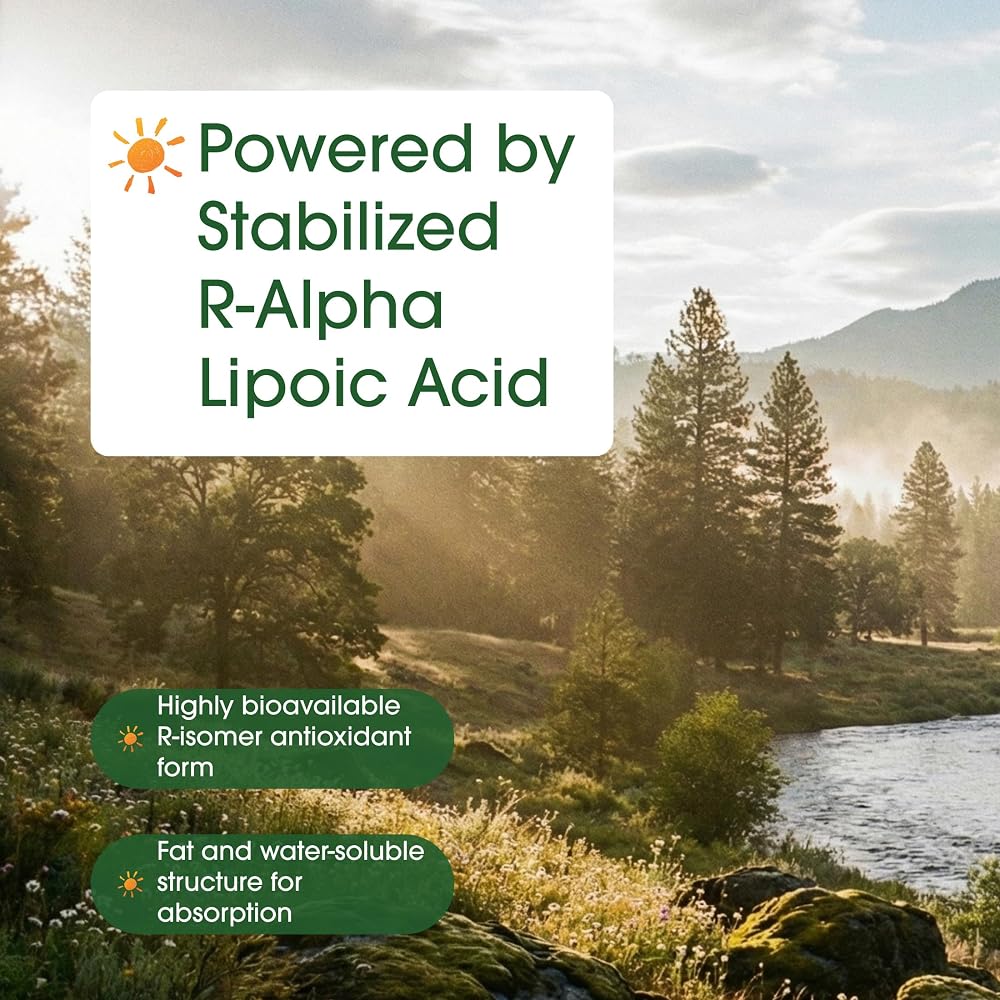 NatureBell R-Alpha Lipoic Acid 1,200mg - 90 Capsules - image 6