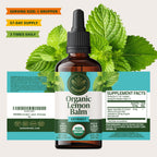HERBAMAMA Organic Lemon Balm Tincture for Relaxation - 4 oz - image 9