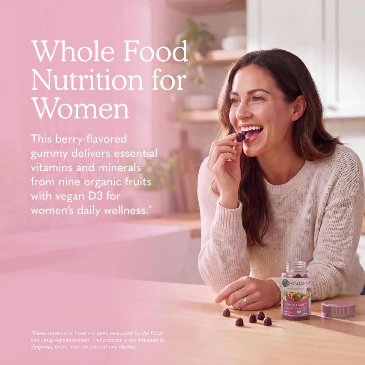 Garden of Life Organics Women's Gummies Multivitamin Berry - 120 Gummies - image 2