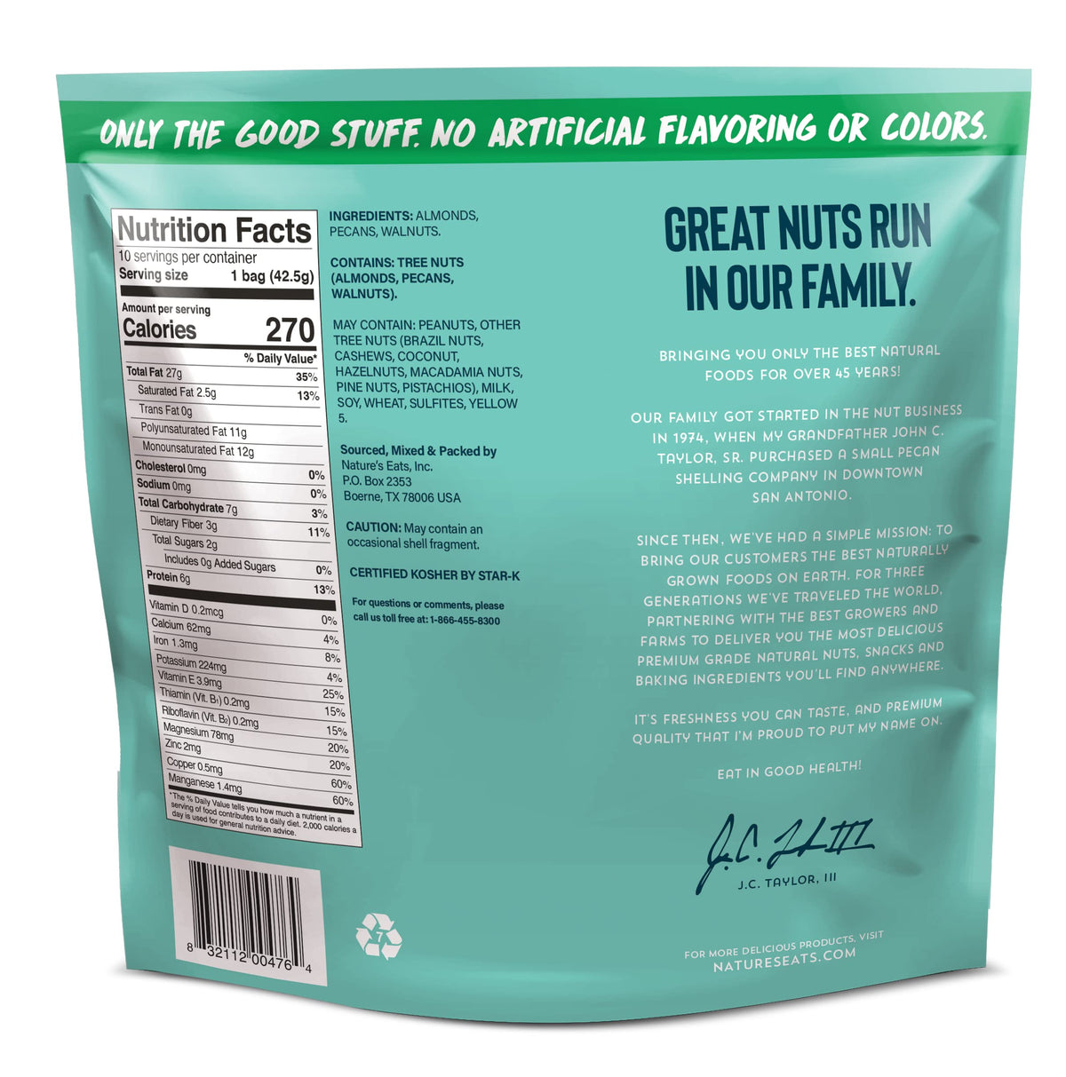 Nature's Eats Keto Snack Pack - 15 Oz - image 2