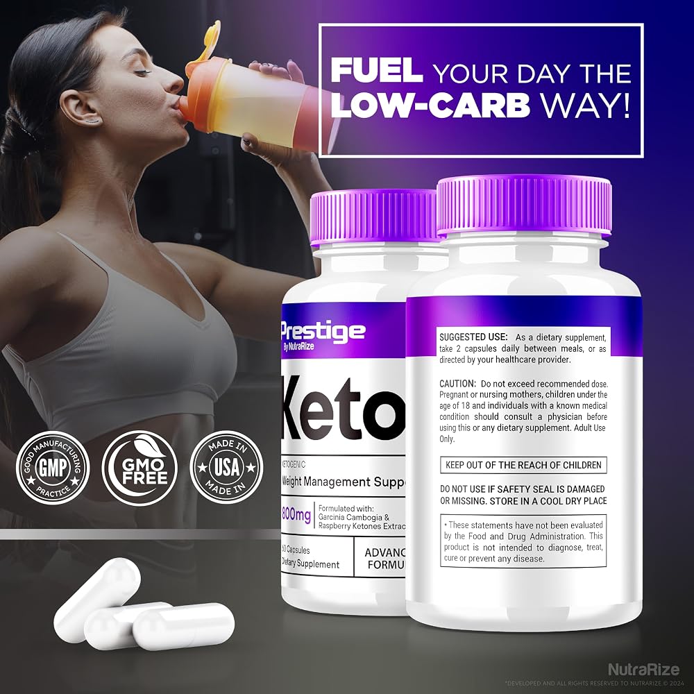 NutraRize Prestige Keto Capsules for Weight Loss - 300 Capsules - image 8