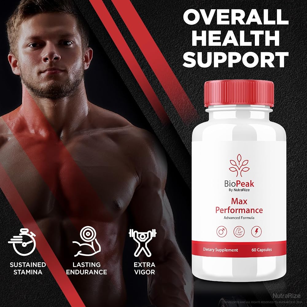 NutraRize Biopeak Advanced Formula All Natural Supplement - 180 Capsules - image 4