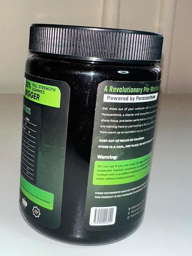 Dopamean Nutrition Pump Pre Workout Gummies Caffeine-Free - 60 Gummies - image 5