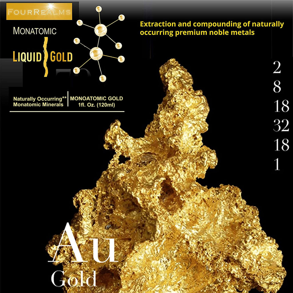 Liquid Gold ORMUS Monoatomic Gold Trace Mineral Solution - 1 oz - image 5