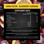 Nutrithority BCAA Powder Amino Factor BlackBerry Lemonade - image 8