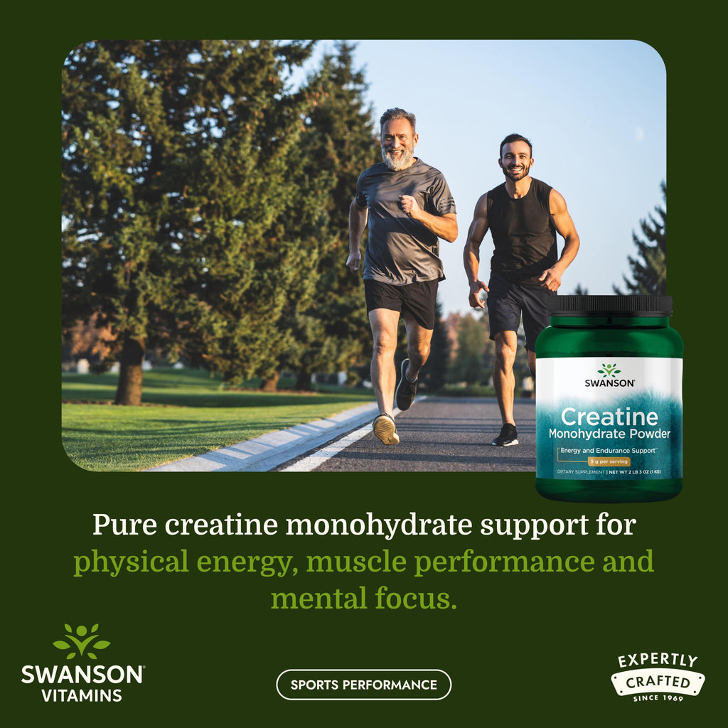 Swanson Creatine Monohydrate Powder - 200 Servings - image 2