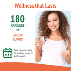 Botanic Choice Turmeric 500mg Joint & Antioxidant Support - 180 Capsules - image 8