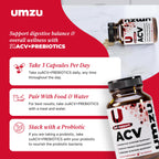 UMZU zuACV Apple Cider Vinegar Capsules - 90 Count - image 6