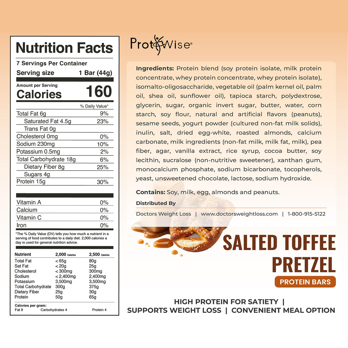 ProtiWise - Nut Based Protein Bars - Parent