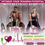 Herbpy 6in1 Beet Root Capsules for Heart Health & Vitality - 100 Count - image 3