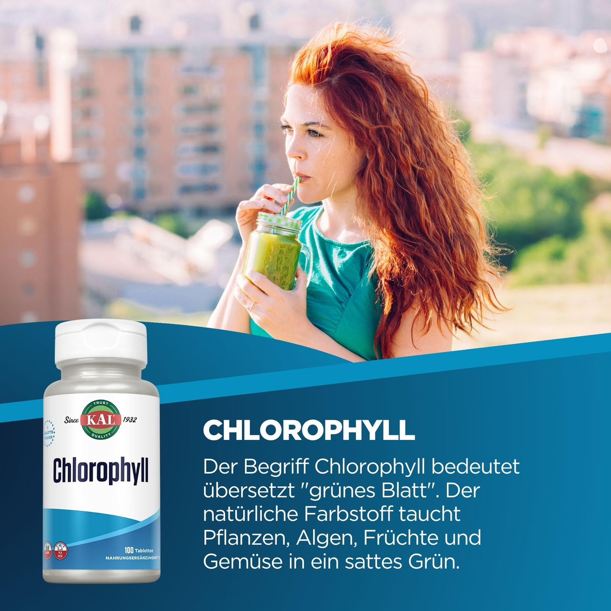 KAL Chlorophyll Tablets 20 mg - 100 Tablets - image 2