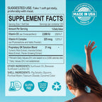 NANOWELL iBone Cal Mag Calcium Magnesium Supplement - 120 Capsules - image 9