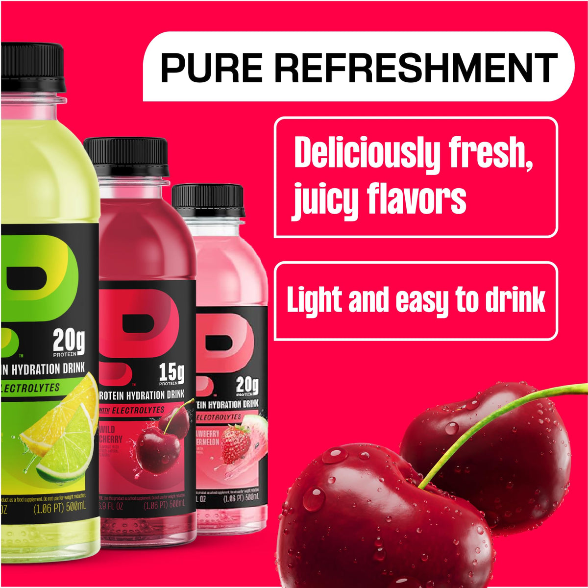 Protein2o Hydration Drink - 2-in-1 Liquid Clear Whey Protein Isolate