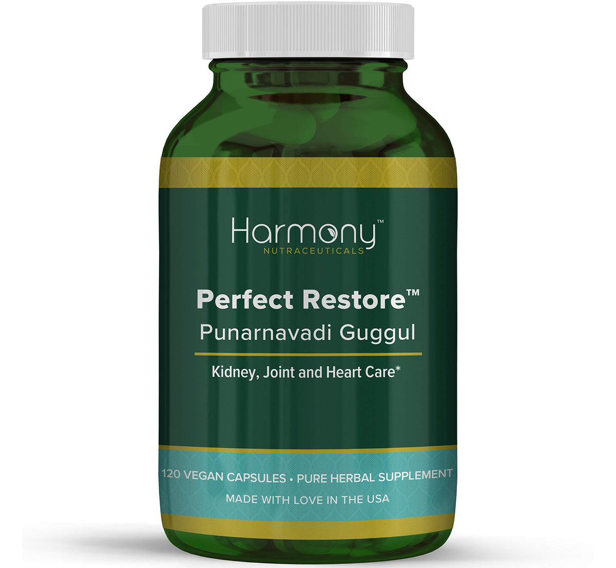 Harmony Nutraceuticals Punarnavadi Guggul - 120 Vegan Capsules