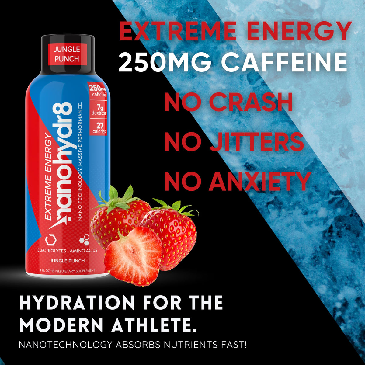 Nanohydr8 Workout Energy Drink with Nanotechnology for Fast Hydration