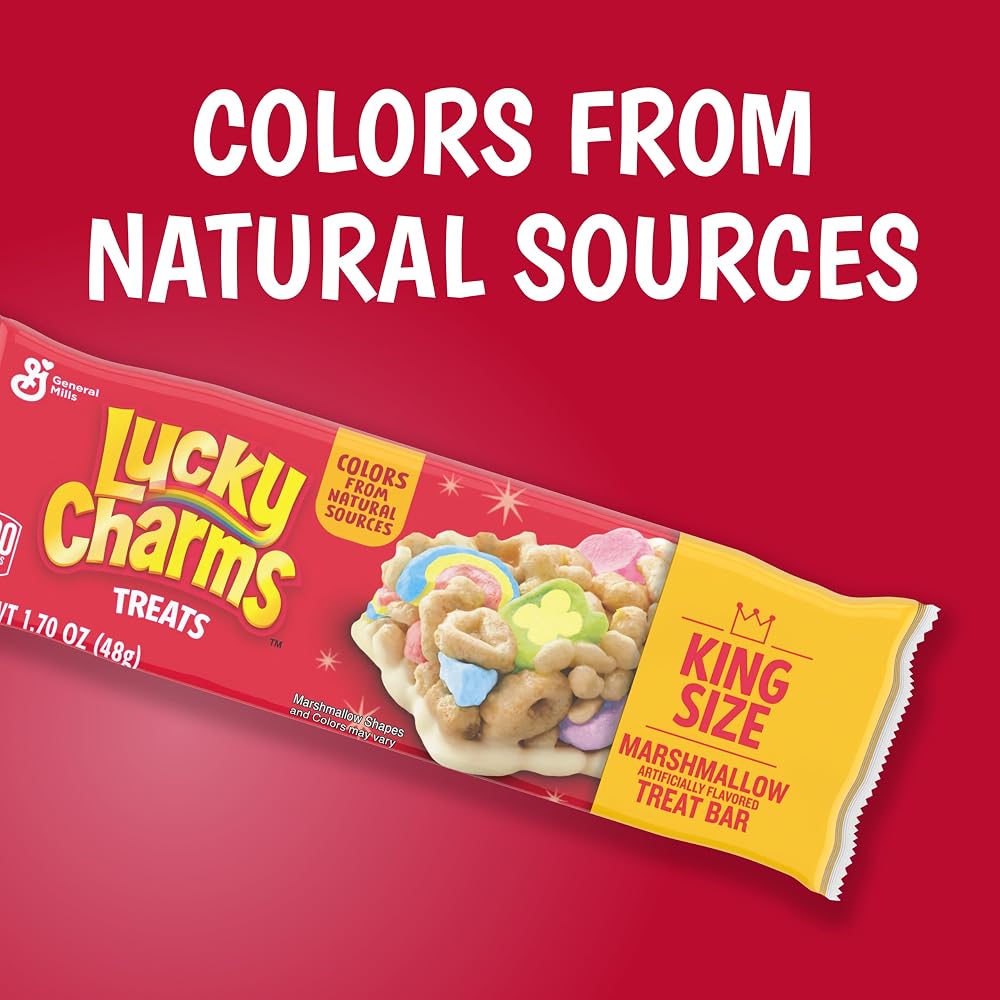 Lucky Charms King Size Treat Bars, 96 Ct, 10.2 lb Case - image 5