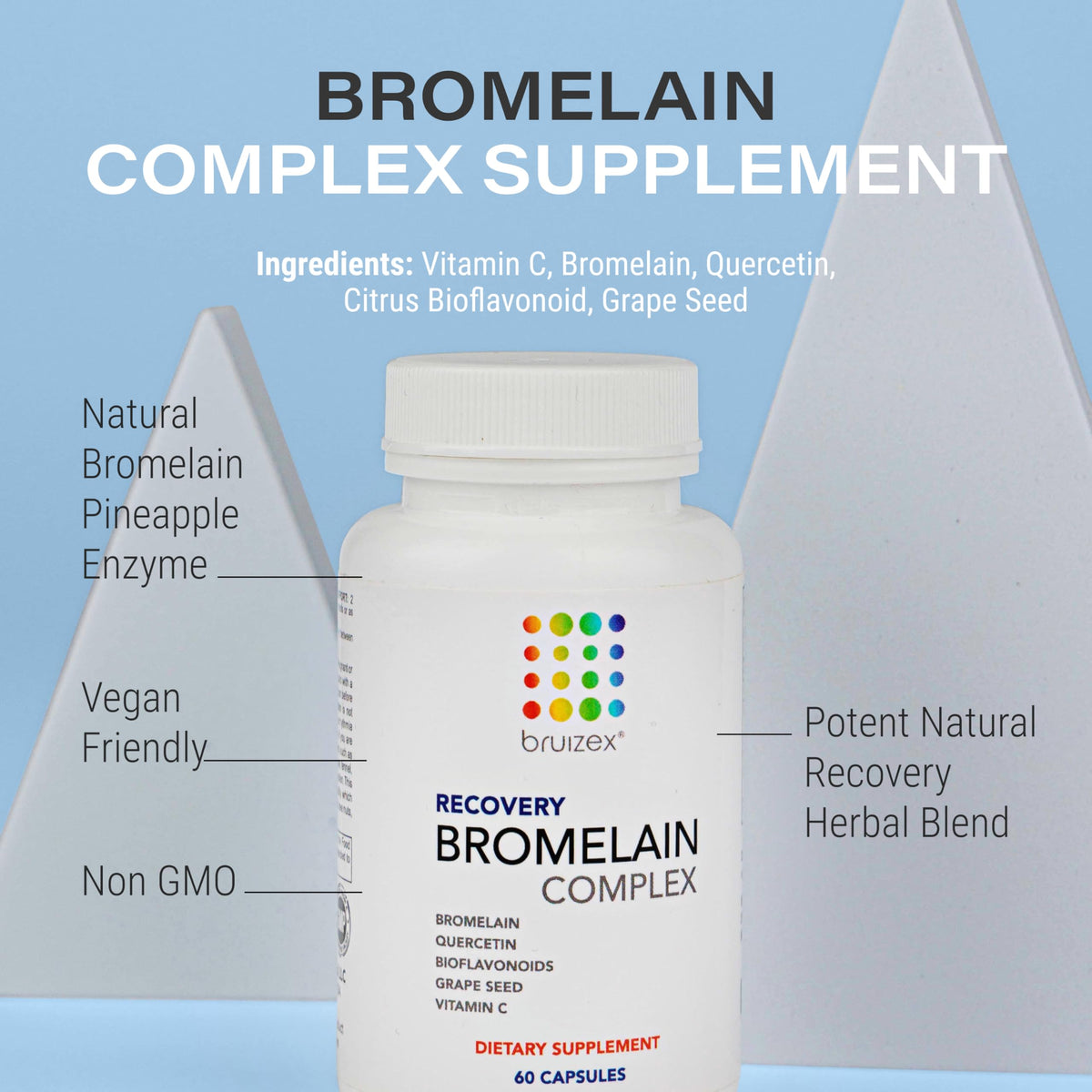 Bruizex Bromelain & Quercetin Recovery Complex