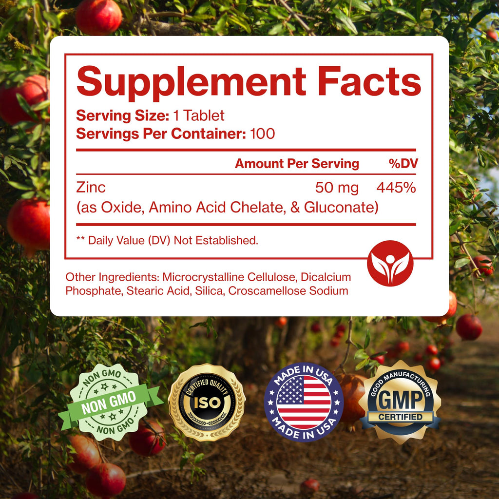 Pure Micronutrients Mega Zinc 50mg Supplement - 100 Tablets - image 7