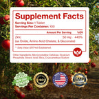Pure Micronutrients Mega Zinc 50mg Supplement - 100 Tablets - image 7