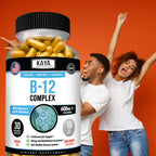 Kaya Naturals B-12 Complex - Multivitamin Supplement for Women & Men