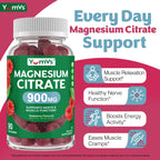 YUM-V'S Magnesium Citrate Gummies by YumVs