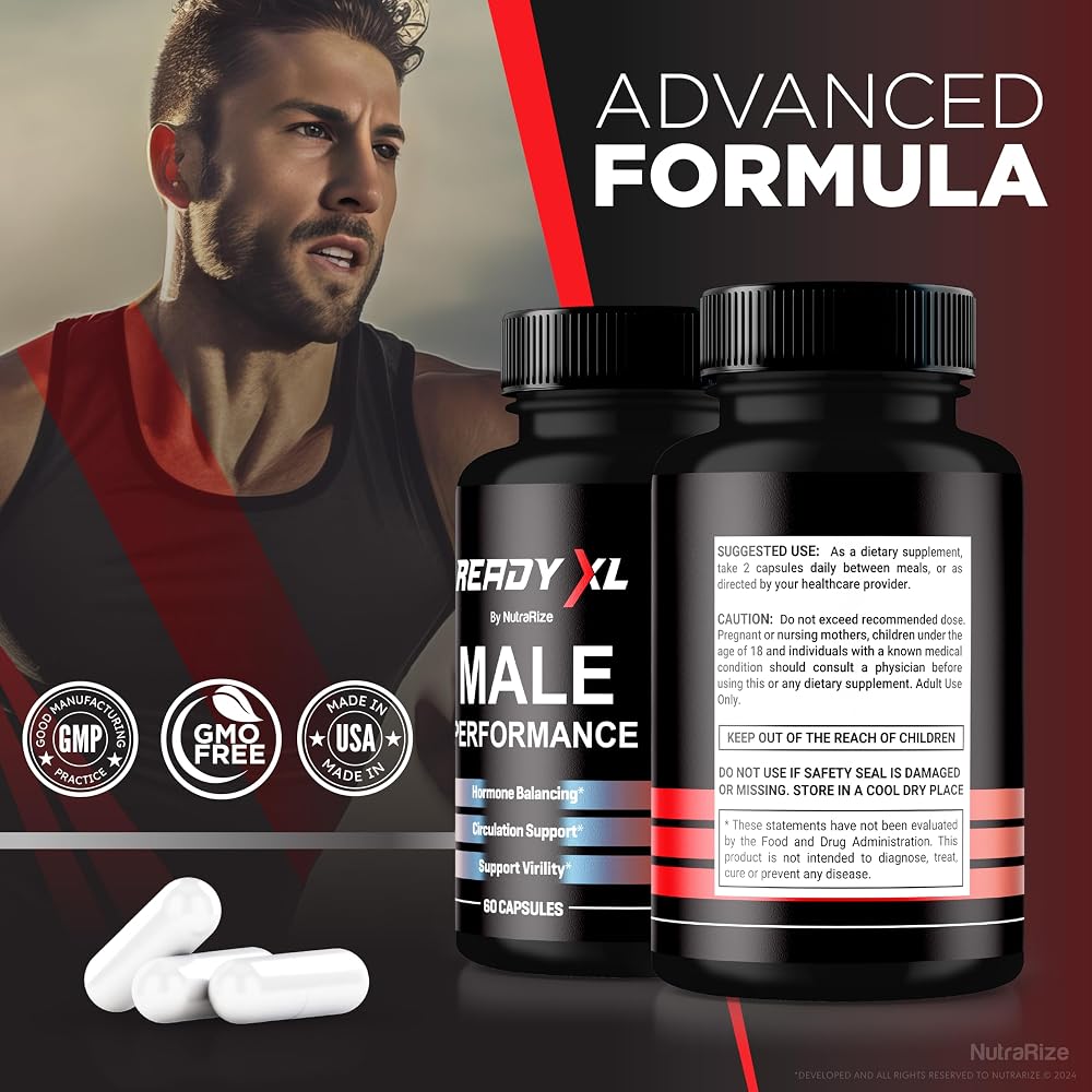 NutraRize Ready XL Male Multivitamin - 300 Capsules - image 7
