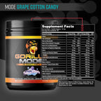 Gorilla Mind Mode Pre-Workout Powder Energy Focus - 786g - image 2
