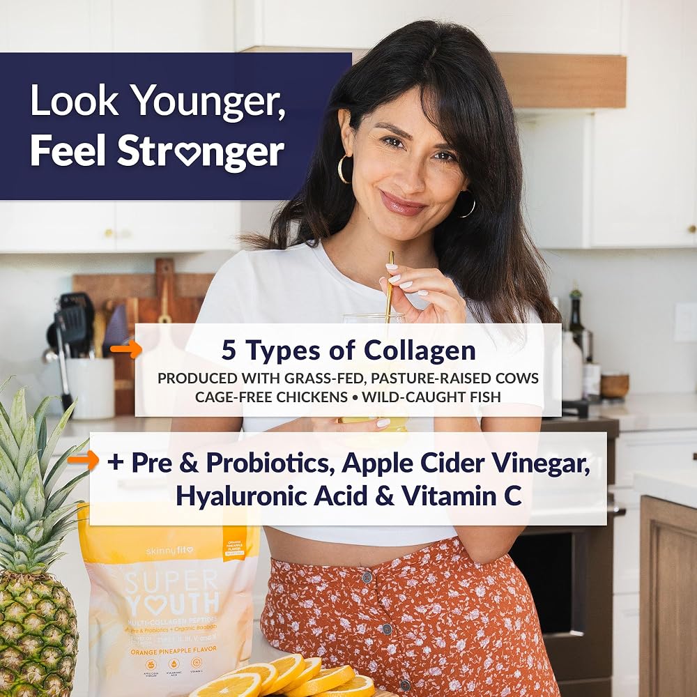 SkinnyFit Super Youth Multi-Collagen Peptides Plus Apple Cider Vinegar