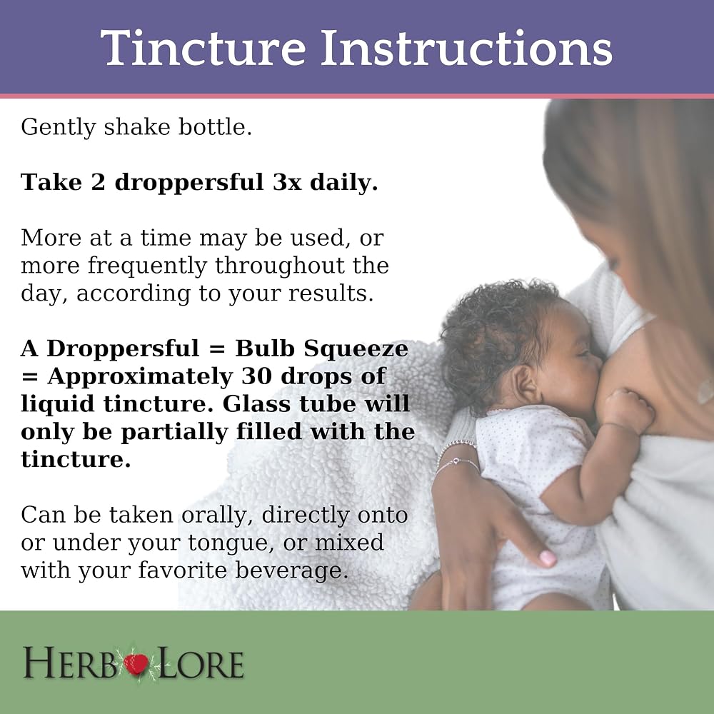 Herb Lore Organic Goats Rue Tincture for Lactation Support - 4 fl oz - image 4