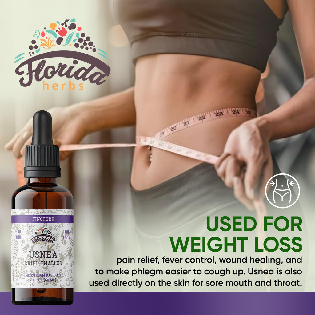 Florida Herbs Usnea Tincture Alcohol Free Herbal Supplement - 2 oz - image 2