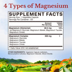 Vitalitown Magnesium Complex 500mg - 120 Capsules - image 8