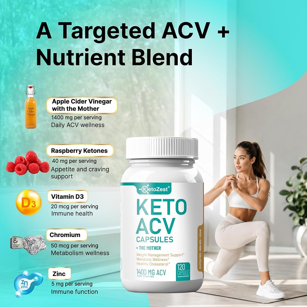 KetoZest Keto ACV Capsules