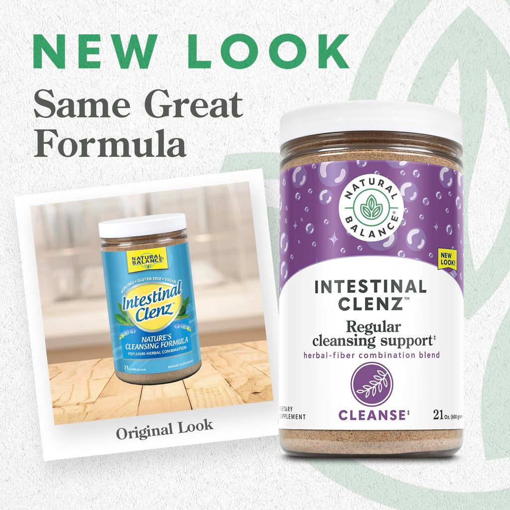 Natural Balance Intestinal Clenz Psyllium Herbal Cleansing Powder - 21 oz - image 2