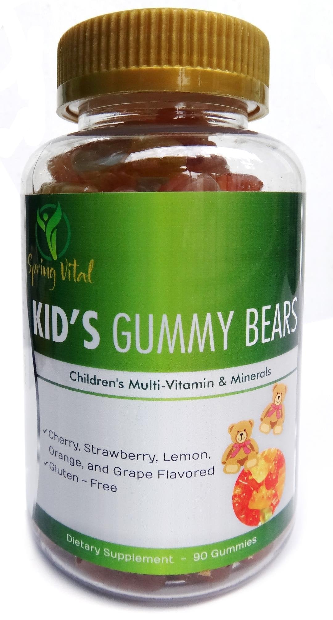 Spring Vital Kids Gummy Bears Children's Multivitamin - 90 Gummies - image 2