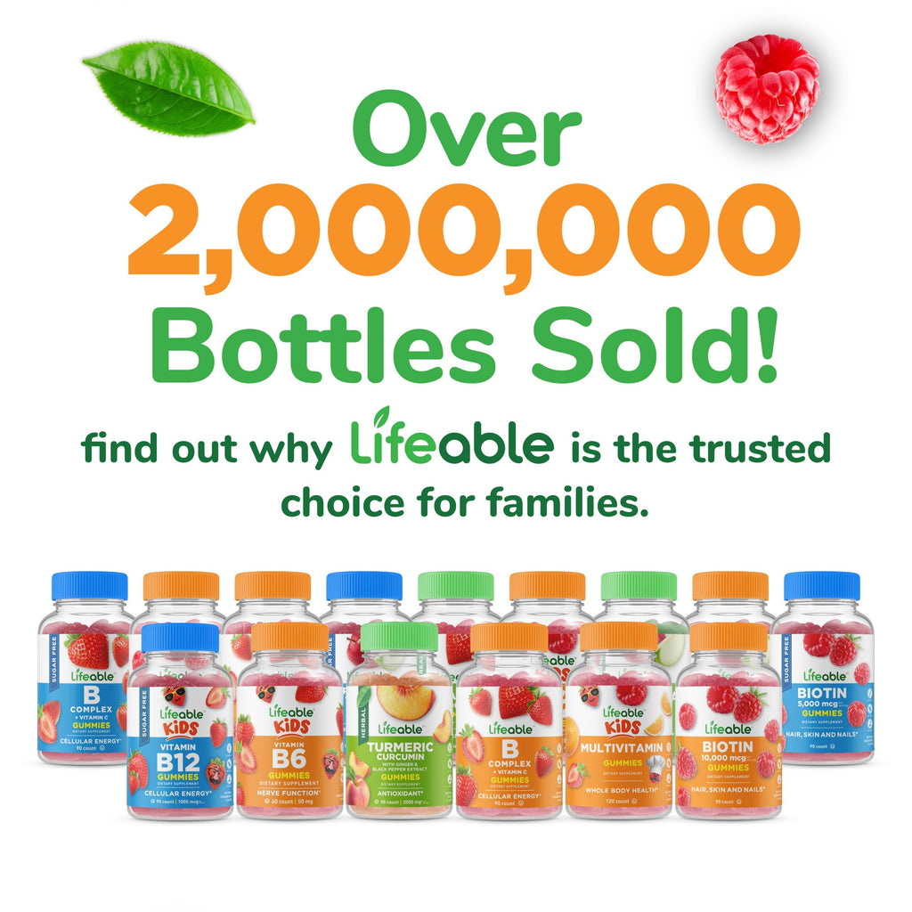 Lifeable Sugar Free Multivitamin Gummies for Men, Vegan - 90 Count - image 5