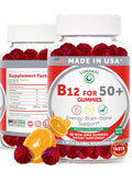 Lunakai Vitamin B12 Gummies for Adults 50+ 3000mcg - 60 Count