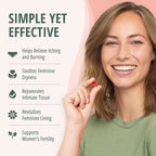 Lubracil Vaginal Moisturizer for Women Hydrating Formula - 60 Softgels - image 5