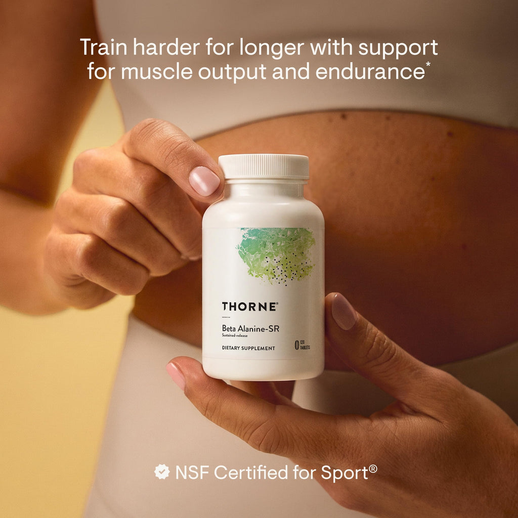 THORNE Beta Alanine-SR Sustained Release - 120 Tablets - image 2
