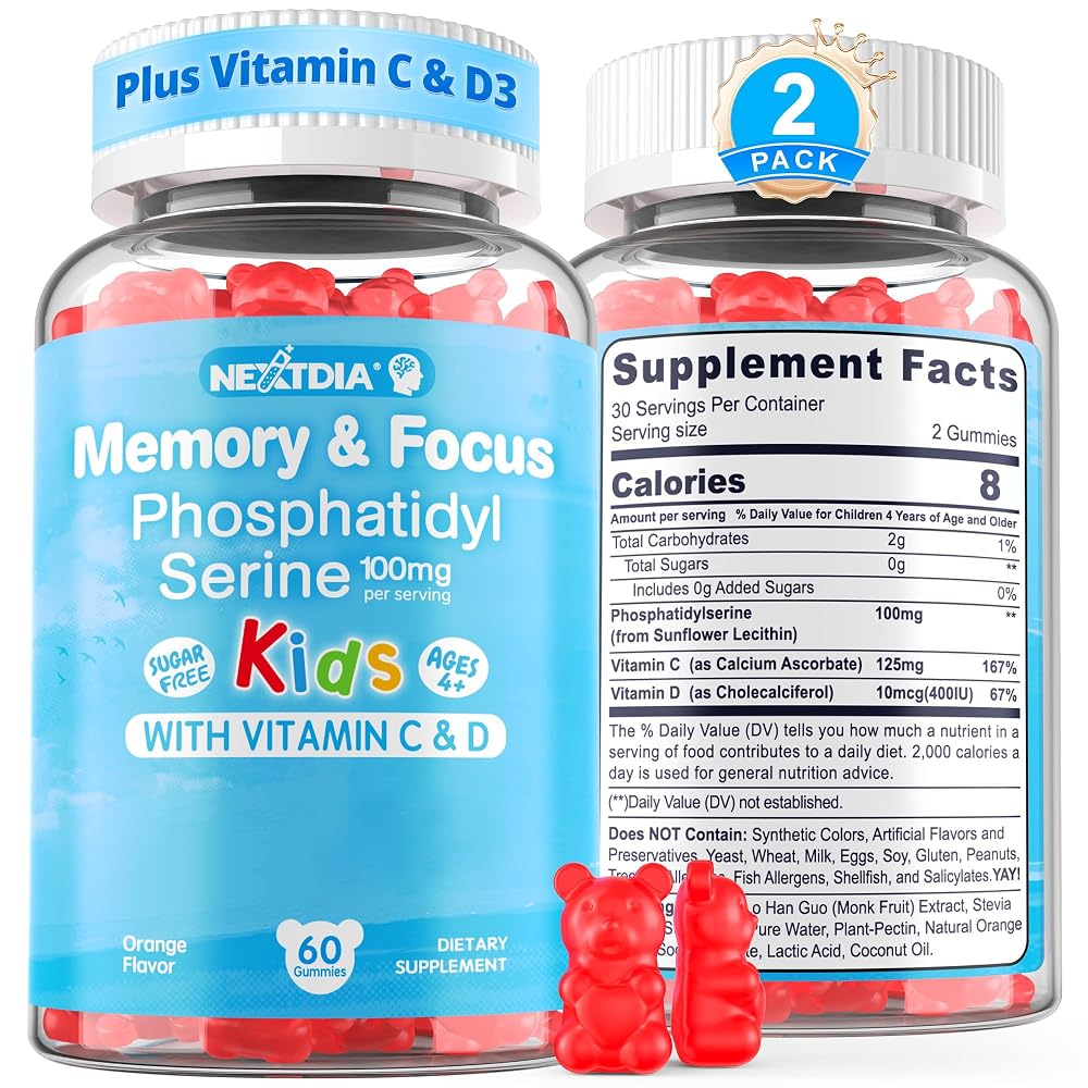 Nextdia Phosphatidylserine Supplement 100mg