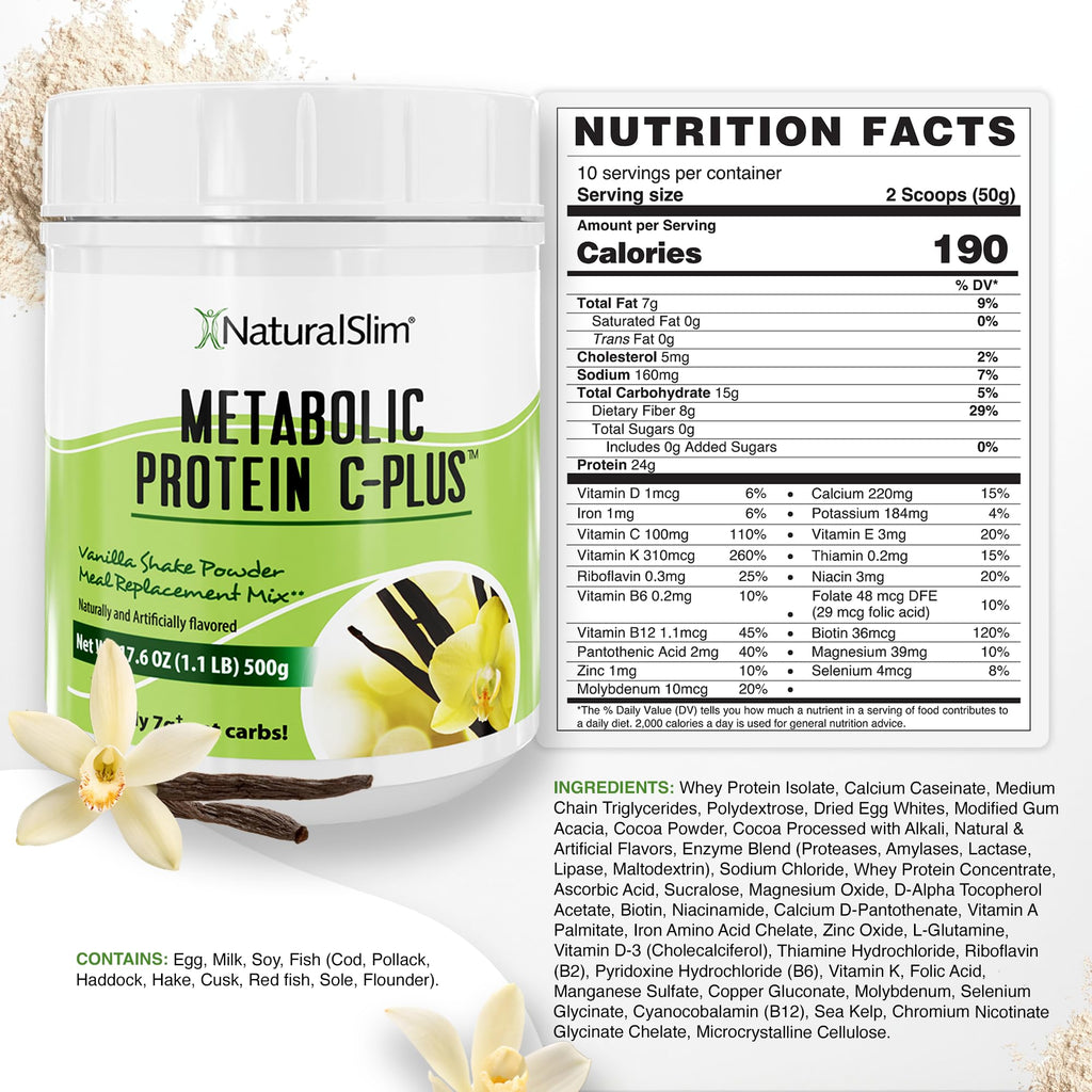 NaturalSlim Metabolic Protein Powder