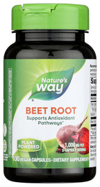 Nature's Way Beet Root Powder 500mg - 100 Capsules