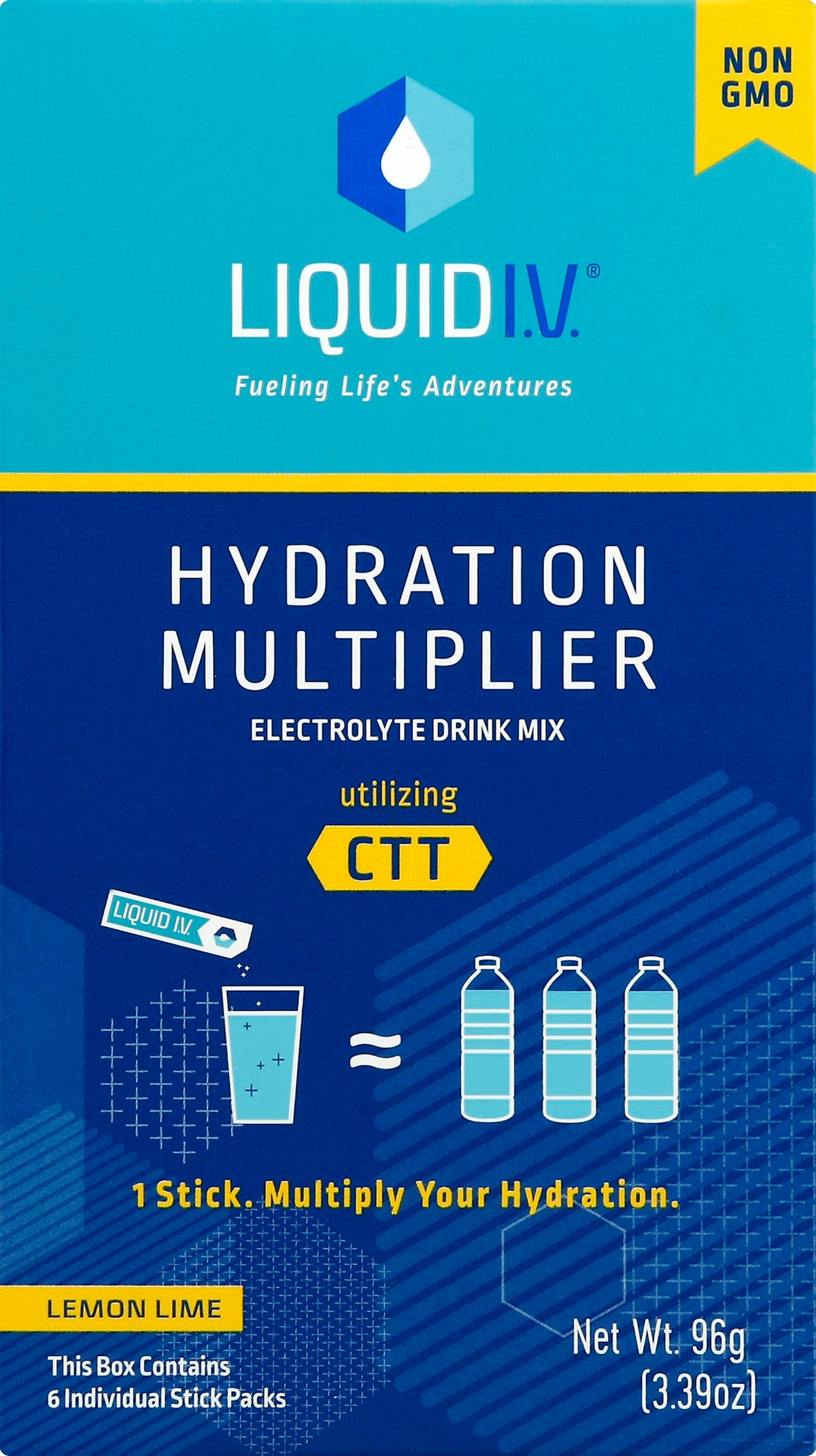 Liquid I.V. Hydration Multiplier Electrolyte Powder - 6 Packets