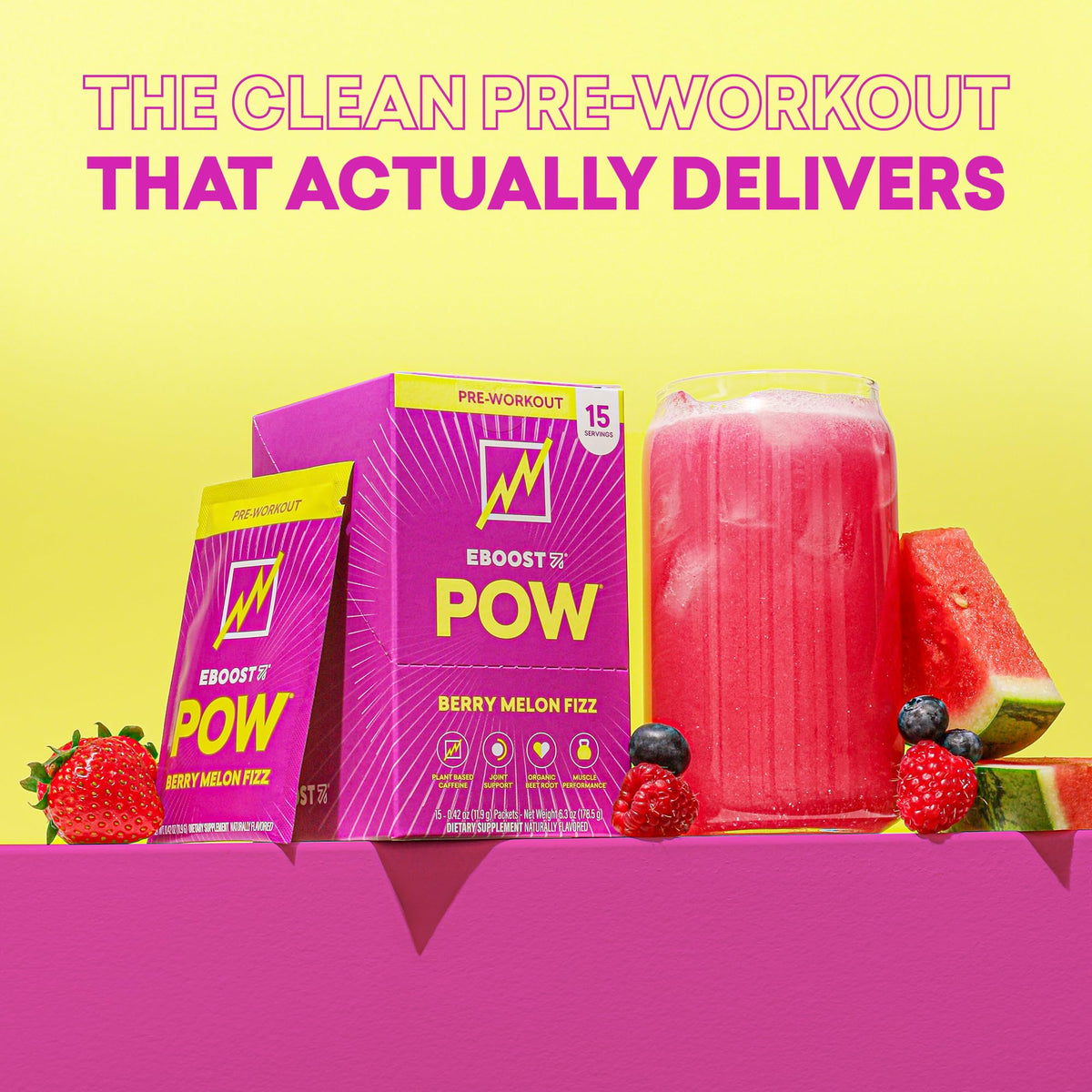 EBOOST POW Natural Pre-Workout