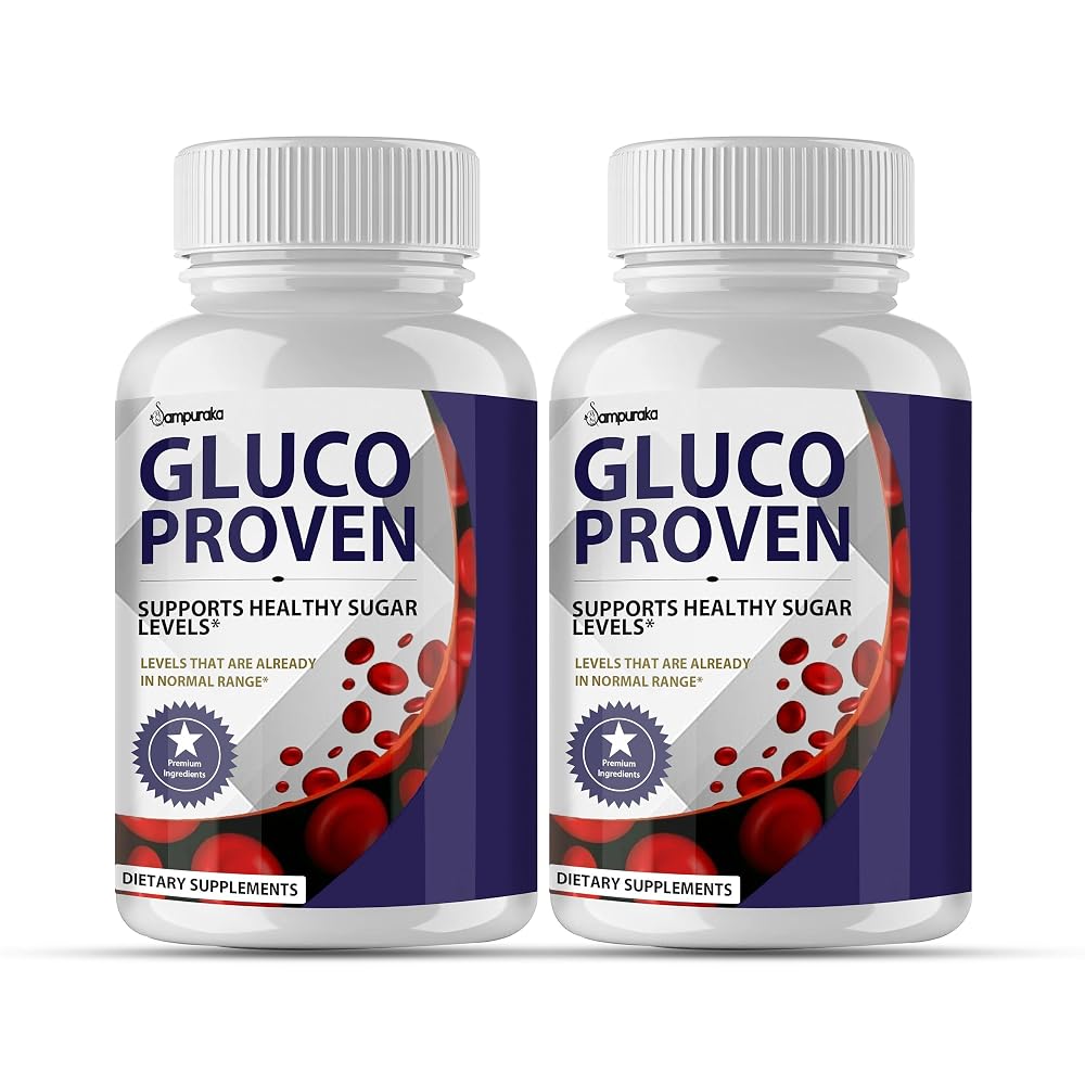 Sampuraka Gluco Proven Advanced Formula Supplement - 120 Capsules