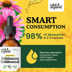 Wild & Organic Echinacea Goldenseal Liquid Drops Immune Support - 2 oz - image 4