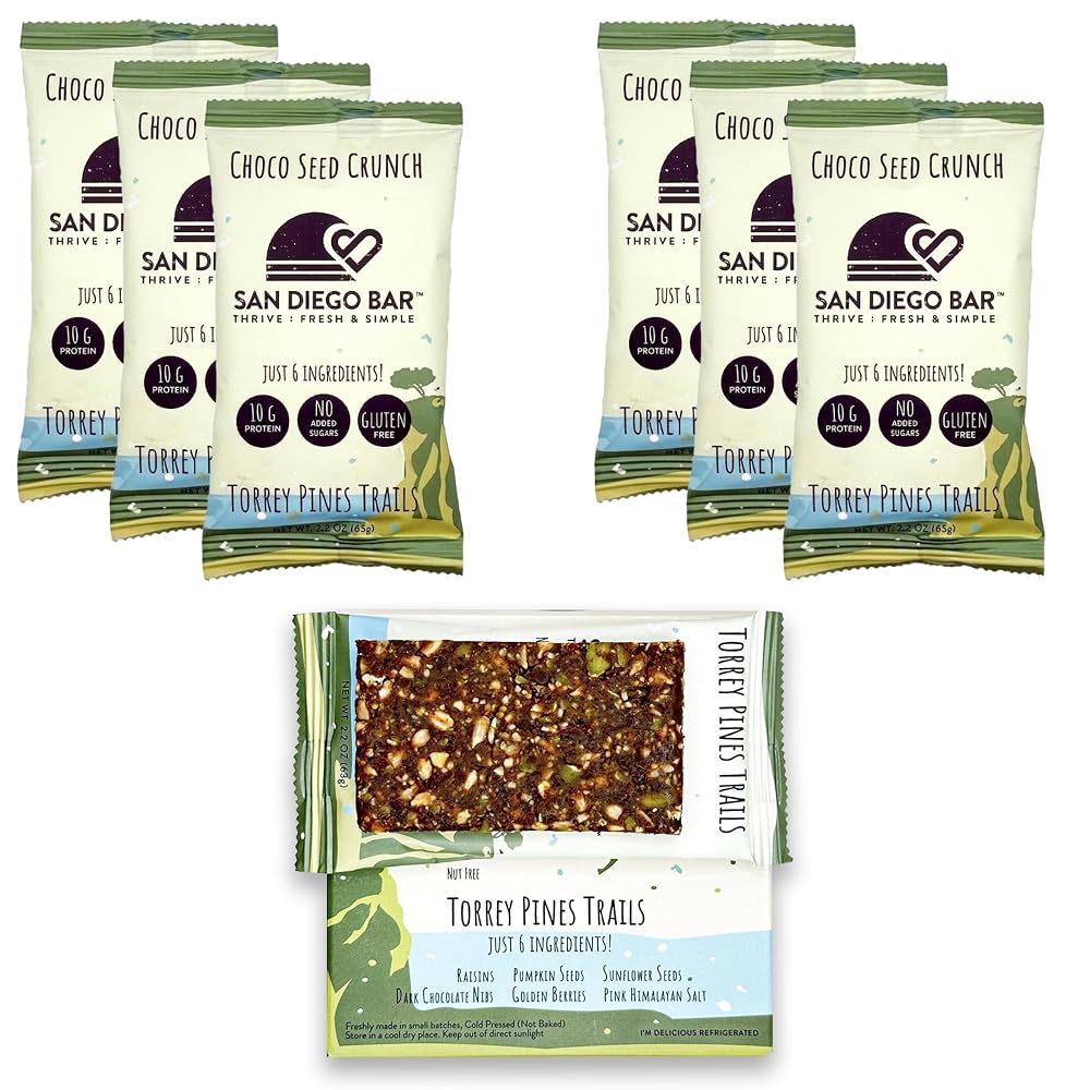 SAN DIEGO BAR Vegan, Healthy All-Natural Energy & Performance Meal Bar - image 7