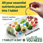 Vegan Vitality Multivitamin for Women & Men - 180 Tablets - image 4