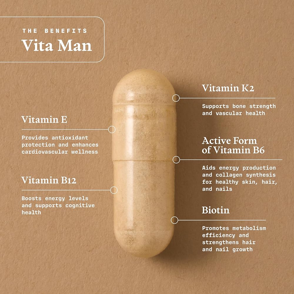 Ultra Life Sport VITA Man Premium Men's Multivitamin - 30 Capsules - image 3