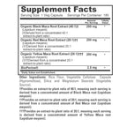 NusaPure Maca Root Black, Red & Yellow Vegan - 180 Vegetarian Capsules - image 4