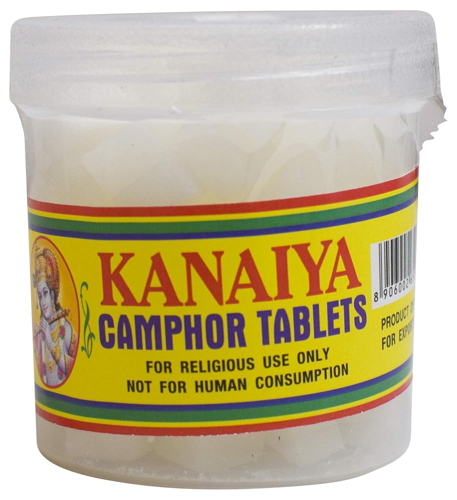 Kanaiya Camphor Tablets - 32 Tablets